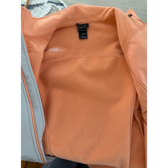 The North Face Apex Soft Shell Jacket Gray Peach M - Picture 8 of 8
